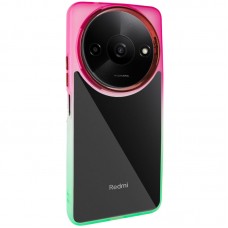 Чохол TPU+PC Fresh sip series для Xiaomi Redmi A3  Салатовий / Рожевий - 00000072171_5