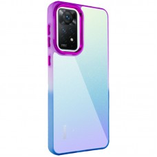 Чохол TPU+PC Fresh sip series для Xiaomi Redmi Note 11 Pro 4G/5G / 12 Pro 4G  Синій / Фіолетовий - 00000055608_7