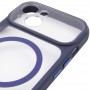 Чохол TPU+PC GETMAN Moon Clear with MagSafe для Apple iPhone 13 / 14 (6.1