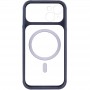 Чохол TPU+PC GETMAN Moon Clear with MagSafe для Apple iPhone 13 / 14 (6.1