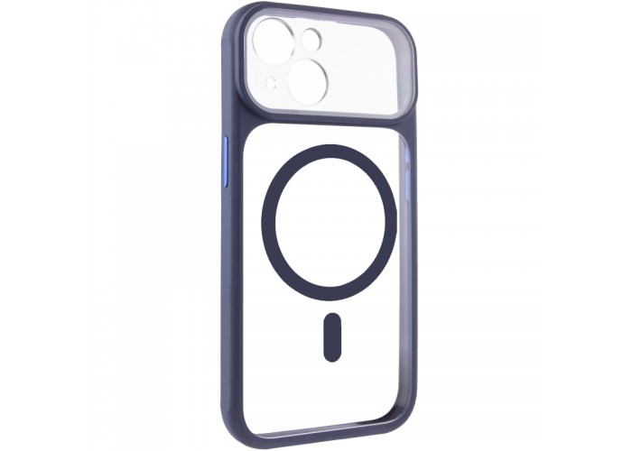 Чохол TPU+PC GETMAN Moon Clear with MagSafe для Apple iPhone 15 (6.1