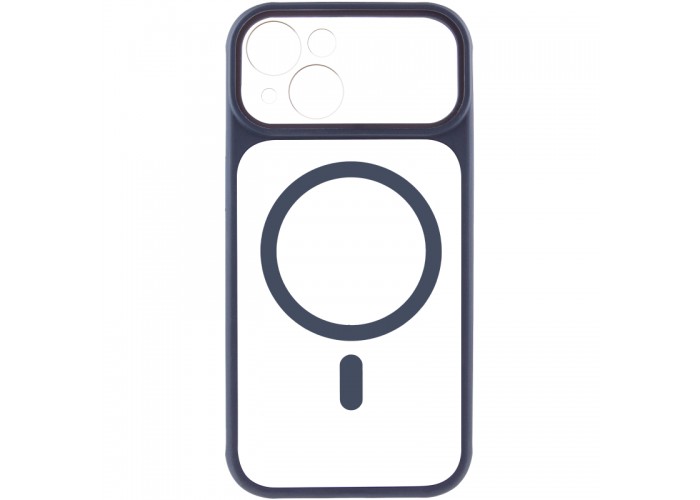 Чохол TPU+PC GETMAN Moon Clear with MagSafe для Apple iPhone 15 (6.1
