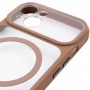 Чохол TPU+PC GETMAN Moon Clear with MagSafe для Apple iPhone 15 (6.1