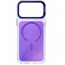 Чохол TPU+PC Jewel Sparkle with MagSafe для Apple iPhone 17 Pro (6.3")  Lavender Glitter - 00000084799_3