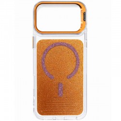 Чохол TPU+PC Jewel Sparkle with MagSafe для Apple iPhone 17 Pro (6.3")  Orange Sparkle - 00000084799_4