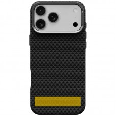 Чохол TPU+PC KVZV Triangular Pattern with Magnetic Fit для Apple iPhone 16 Pro Max (6.9")  Black - 00000088022_1