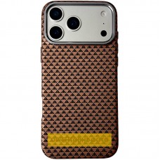 Чохол TPU+PC KVZV Triangular Pattern with Magnetic Fit для Apple iPhone 16 Pro Max (6.9")  Khaki - 00000088022_3