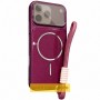 Чохол TPU+PC Pacific with Magnetic Fit and straps для Apple iPhone 16 Pro (6.3