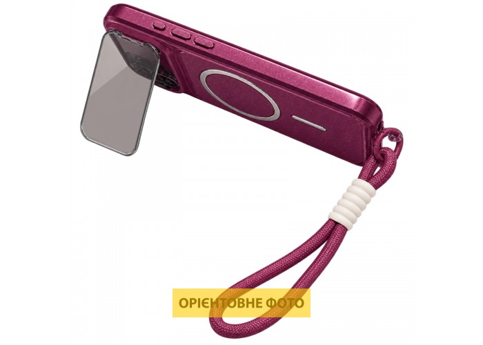 Чохол TPU+PC Pacific with Magnetic Fit and straps для Apple iPhone 16 Pro (6.3