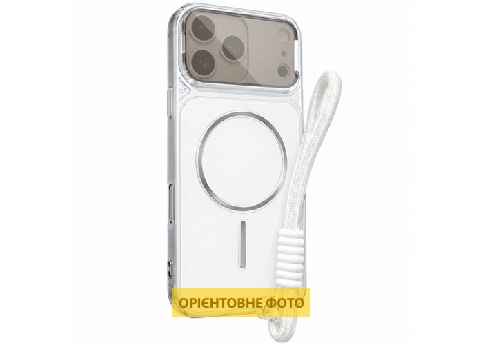 Чохол TPU+PC Pacific with Magnetic Fit and straps для Apple iPhone 16 Pro (6.3
