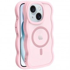 Чохол TPU+PC Undine with MagSafe для Apple iPhone 15 (6.1")  Pink - 00000078140_3