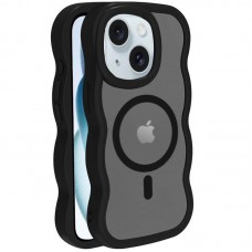 Чохол TPU+PC Undine with MagSafe для Apple iPhone 15 (6.1")  Black - 00000078140_1