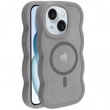Чохол TPU+PC Undine with MagSafe для Apple iPhone 15 (6.1")  Grey - 00000078140_2