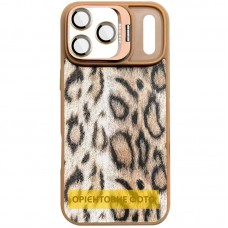Чохол TPU+PC Wild Leopard with MagSafe and Lens для Apple iPhone 17 Air (6.5")  Brown - 00000085175_2