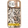 Чохол TPU+PC Wild Leopard with MagSafe and Lens для Apple iPhone 17 Air (6.5