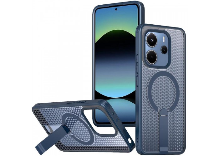 Чохол TPU Breeze with MagSafe stand для Xiaomi Redmi Note 14 4G (Europe version)