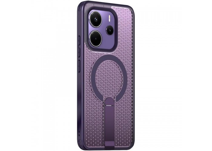 Чохол TPU Breeze with MagSafe stand для Xiaomi Redmi Note 14 4G (Europe version)