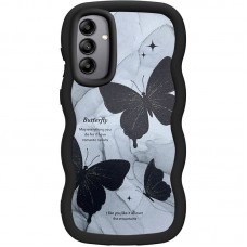 Чохол TPU Cloudy Pictures для Samsung Galaxy A35  Butterflies - 00000078288_2