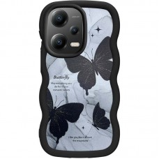 Чохол TPU Cloudy Pictures для Xiaomi Poco X5 5G / Redmi Note 12 5G  Butterflies - 00000078298_2