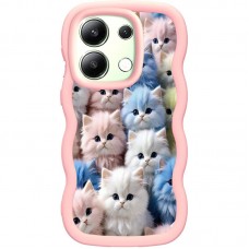 Чохол TPU Cloudy Pictures для Xiaomi Poco X6 / Note 13 Pro 5G  Kittens - 00000078304_3