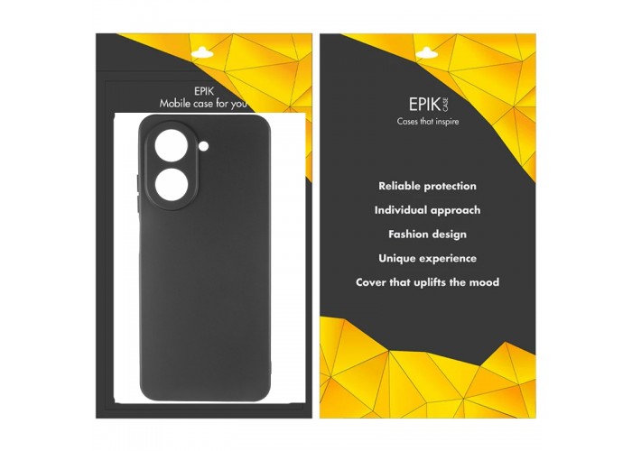 Чохол TPU Epik Black Full Camera для Infinix Hot 70