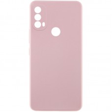 Чохол TPU GETMAN Liquid Silk Full Camera для Motorola Moto E40  Рожевий / Pink Sand - 00000078676_8