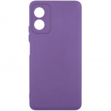 Чохол TPU GETMAN Liquid Silk Full Camera для Motorola Moto G04 / E14  Фіолетовий / Amethyst - 00000074055_16