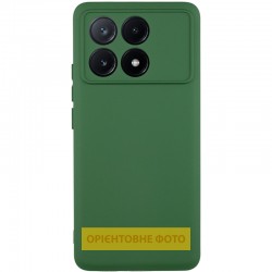 Чохол TPU GETMAN Liquid Silk Full Camera для Motorola Moto G15 4G / G15 Power / G17 / G17 Power  Зелений / Dark green - 00000086275_11
