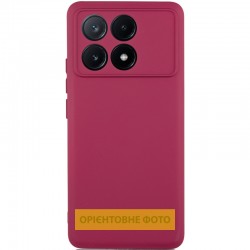 Чохол TPU GETMAN Liquid Silk Full Camera для Motorola Moto G15 4G / G15 Power / G17 / G17 Power  Бордовий / Marsala - 00000086275_7