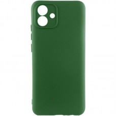 Чохол TPU GETMAN Liquid Silk Full Camera для Samsung Galaxy A04  Зелений / Dark green - 00000077921_3