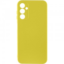 Чохол TPU GETMAN Liquid Silk Full Camera для Samsung Galaxy A14 4G/5G  Жовтий / Flash - 00000081480_2