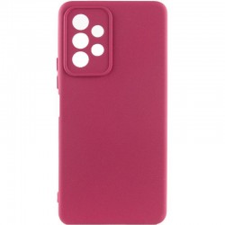 Чохол TPU GETMAN Liquid Silk Full Camera для Samsung Galaxy A23 4G  Бордовий / Marsala - 00000074059_1