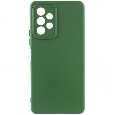 Чохол TPU GETMAN Liquid Silk Full Camera для Samsung Galaxy A23 4G  Зелений / Dark green - 00000074059_3