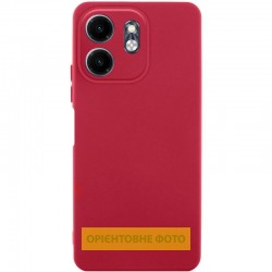 Чохол TPU GETMAN Liquid Silk Full Camera для TECNO Spark Go 2  Червоний / Dark Red - 00000084935_4