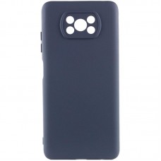 Чохол TPU GETMAN Liquid Silk Full Camera для Xiaomi Poco X3 NFC / Poco X3 Pro  Синій / Midnight Blue - 00000073796_11