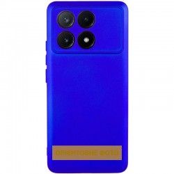 Чохол TPU GETMAN Liquid Silk Full Camera для Xiaomi Poco X6 / Note 13 Pro 5G  Синій / Iris - 00000081490_10