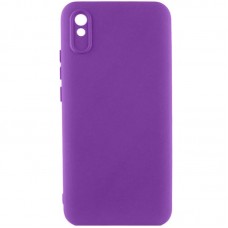 Чохол TPU GETMAN Liquid Silk Full Camera для Xiaomi Redmi 9A  Фіолетовий / Purple - 00000075780_14