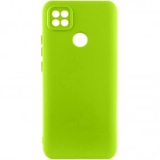 Чохол TPU GETMAN Liquid Silk Full Camera для Xiaomi Redmi 9C  Салатовий / Neon Green - 00000073801_9