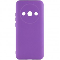 Чохол TPU GETMAN Liquid Silk Full Camera для Xiaomi Redmi A3  Фіолетовий / Purple - 00000075781_14