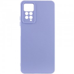 Чохол TPU GETMAN Liquid Silk Full Camera для Xiaomi Redmi Note 11 Pro 4G/5G / 12 Pro 4G  Бузковий / Dasheen - 00000081491_19