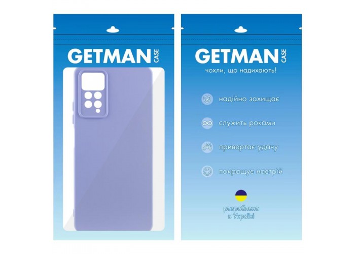 Чохол TPU GETMAN Liquid Silk Full Camera для Xiaomi Redmi Note 11 Pro 4G/5G / 12 Pro 4G