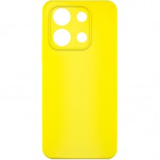 Чохол TPU GETMAN Liquid Silk Full Camera для Xiaomi Redmi Note 13 Pro 4G / Poco M6 Pro 4G / Note 14S  Жовтий / Flash - 00000077927_3