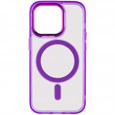 Чохол TPU Iris with MagSafe для Apple iPhone 14 Pro (6.1")  Фіолетовий - 00000064767_9