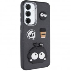 Чохол TPU Leather Toys для Samsung Galaxy A36 5G / A56 5G  Monster / Black - 00000076385_5