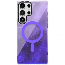 Чохол TPU Shiny Mountain (MagFit) для Samsung Galaxy S25 Ultra  Purple - 00000078883_6