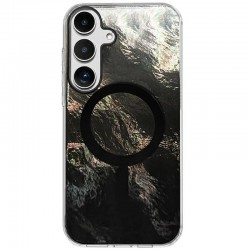 Чохол TPU Shiny Mountain (MagFit) для Samsung Galaxy S26  Black - 00000083987_1