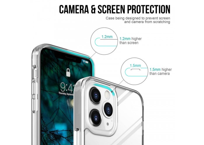 Чохол TPU Space Case transparent для Apple iPhone 14 Pro Max (6.7