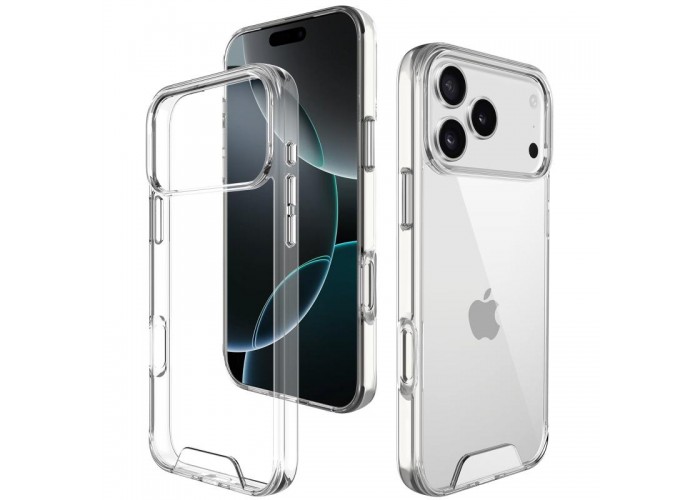 Чохол TPU Space Case transparent для Apple iPhone 17 Pro Max (6.9