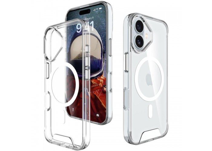 Чохол TPU Space Case with MagSafe для Apple iPhone 17 (6.3