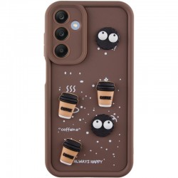 Чохол TPU Toys Case для Samsung Galaxy A36 5G  Brown / Always Happy - 00000076240_2